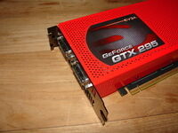 EVGA GeForce GTX 295 Red Edition "Golden Sample" PCI-E 1792MB 896Bit GDDR3 Rev.A1 1509