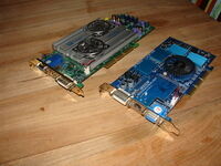 Hercules GF2 U & Leadtek GF4 Ti-4600 Top