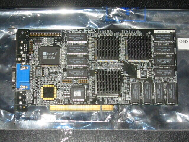 Obsidian2 90-2440 PCI Voodoo 2 chipset - Sold to Wang Fei Dec 2010