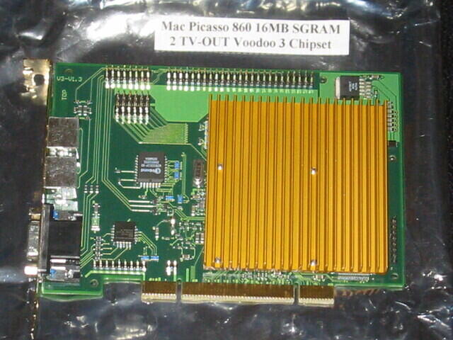 Mac Picasso 860 PCI, thanks to Gary, sold to weirzbowski on ebay
