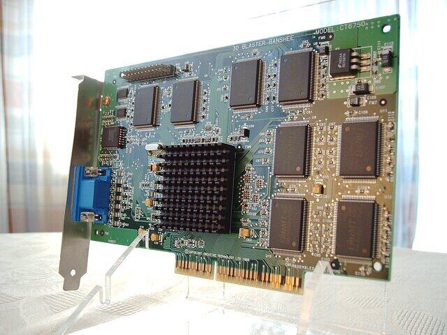 Creative 3D Blaster Banshee
CT6750
(AGP 16MB SGRAM)
(tilt)