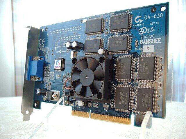 Gigabyte GA-630 Voodoo Banshee
(AGP 16MB SGRAM)
(tilt)
