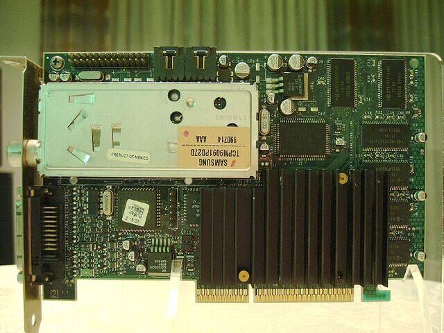 3dfx Voodoo3 3500 TV AGP
(AGP 16MB SDRAM)
(front)