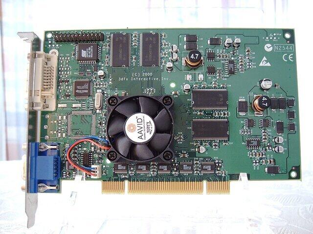 3dfx Voodoo 4 4500 MAC
(PCI 32MB SDRAM)
(front)