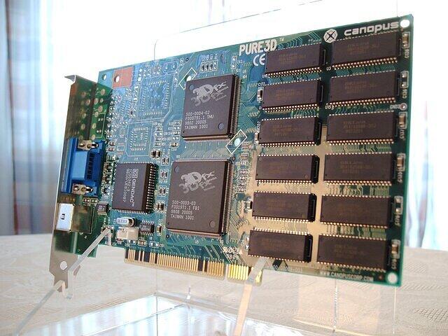 Canopus Pure 3D
(PCI 6MB EDO-RAM)
(tilt)
