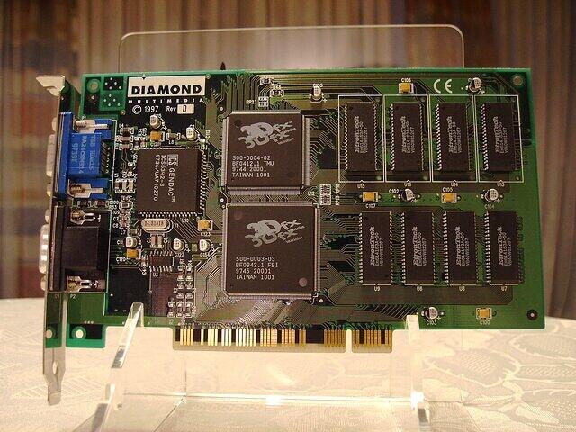 Diamond Monster 3D
(PCI 4MB EDO-RAM)
(front)
