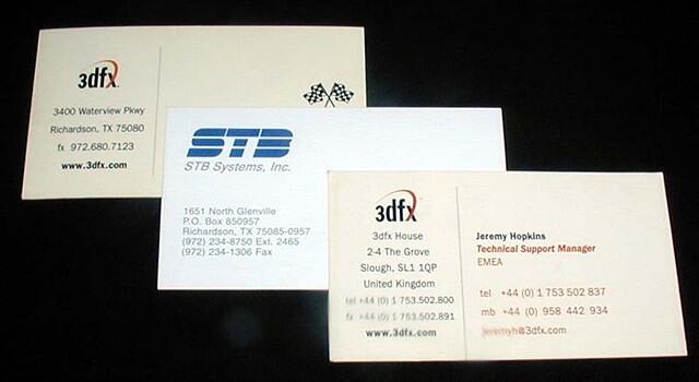 3dfx cards 3 pack