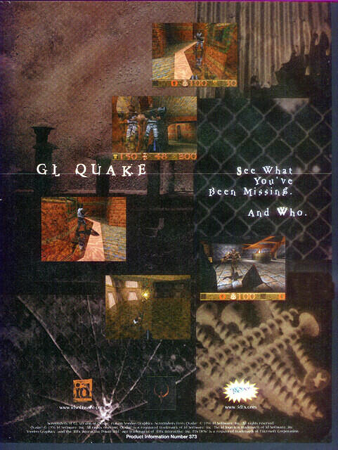 GLQuake ad, boot May 1997