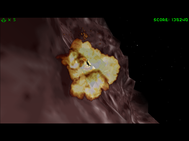 D1X-Rebirth 0.55.1 on 5500 PCI Mac FSAA x2 LOD -4 Mine Exit b