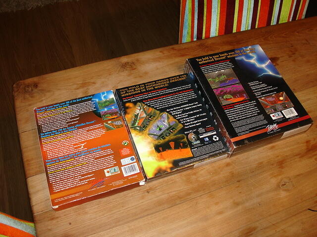 The 3 Descent Levels of The World Versions rear