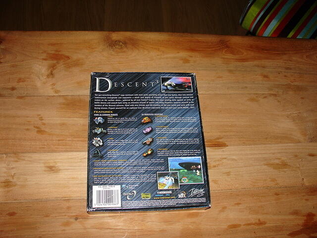 Descent 3 EUR Boxed New rear