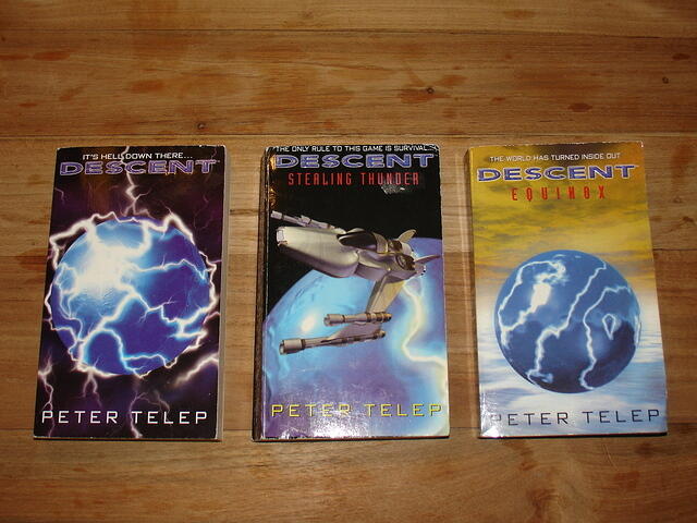 The 3 Descent books of Peter Telep top