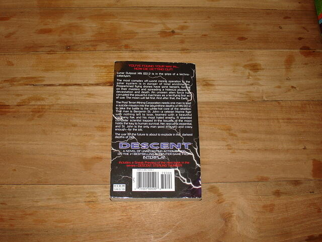Descent Book 1 of 3 rear