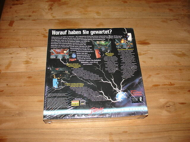 Descent I and II The Definitive Collection EUR Sealed rear