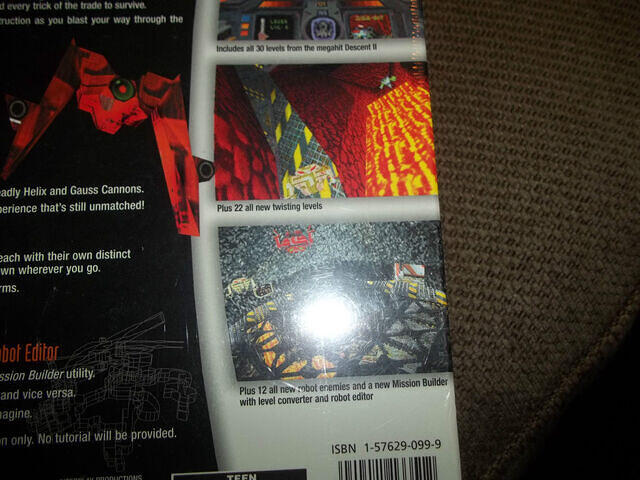 Descent II The Infinite Abyss Factory Sealed f