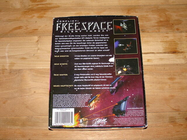 Conflict Freespace Silent Threat EUR rear