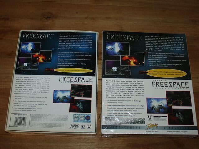 Descent Freespace Battle Pack EUR & USA rear