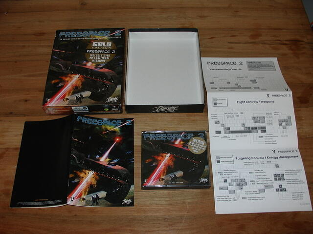 Freespcace 2 Gold Edition contents