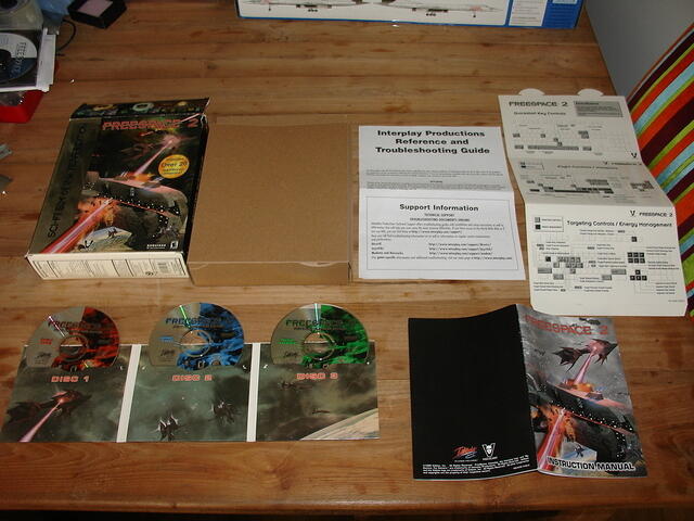 Freespcace 2 SCI-FI Sim of The Year Edition contents