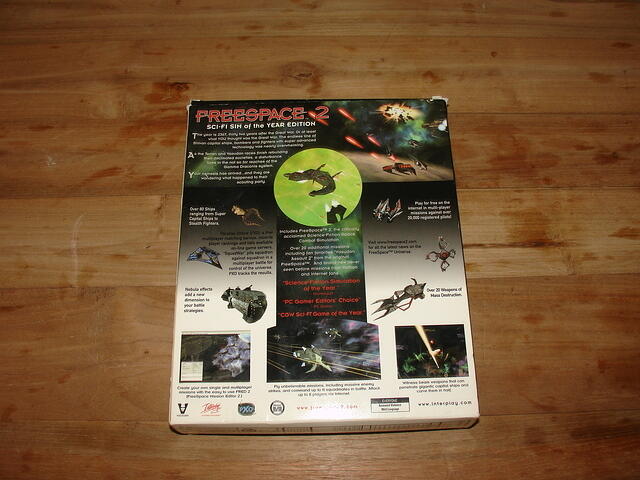 Freespcace 2 SCI-FI Sim of The Year Edition rear