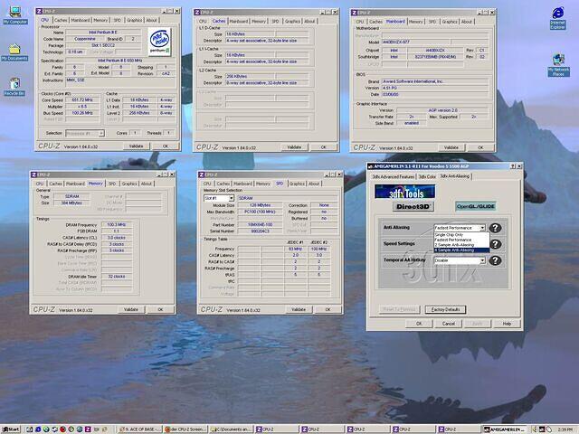 CPU-Z & 3dfx Info