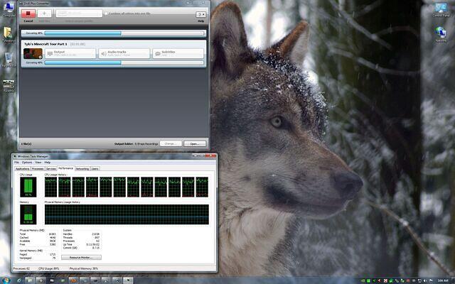 6.36GB ram in use!