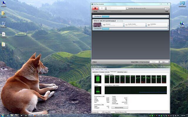 89% CPU load