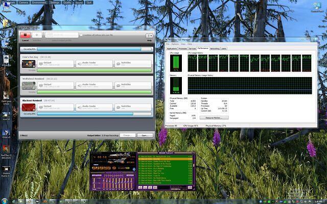 91% CPU