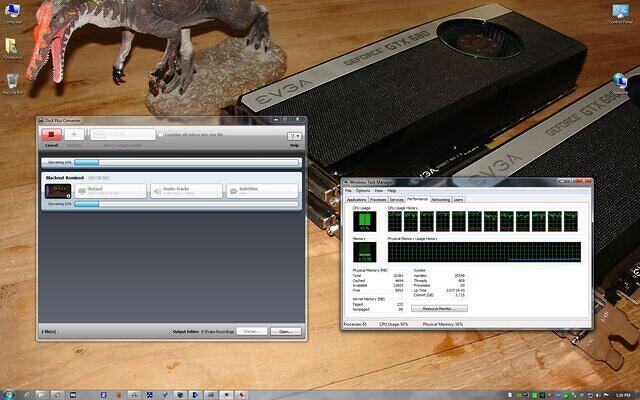 93% CPU load!