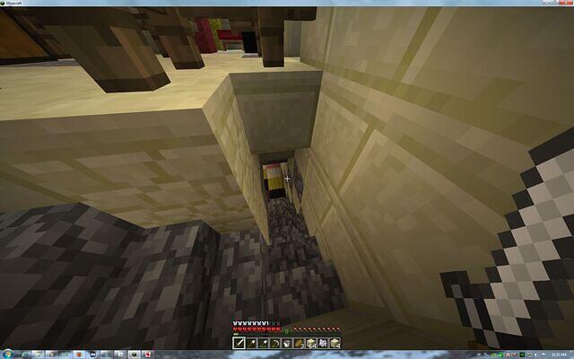 way down stairs
