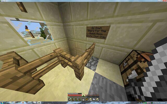 way to guest room