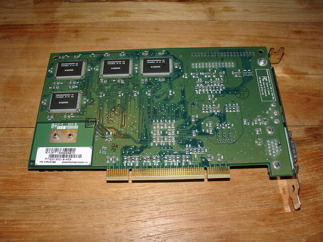 Diamond Multimedia FireGL1000 Pro Power VR2 PCI 8MB Rev.2 3597 rear