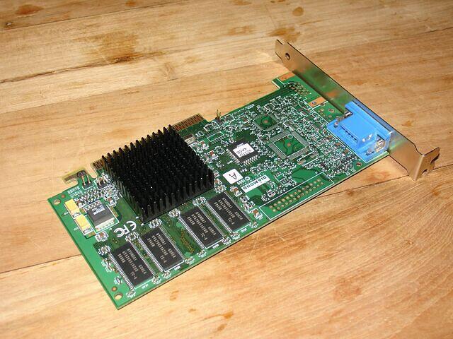 Diamond Multimedia Savage4 Xtreme AGP 32MB Rev.A 4299 EUR ram layout