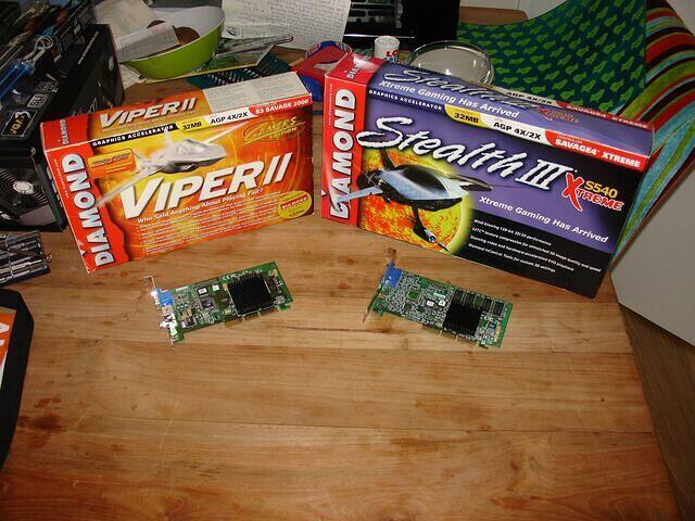 Savage4 Xtreme USA & Viper II Z200 EUR compared