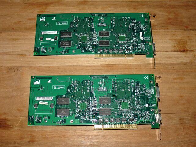 The Voodoo5 5500 PCI USA's rear