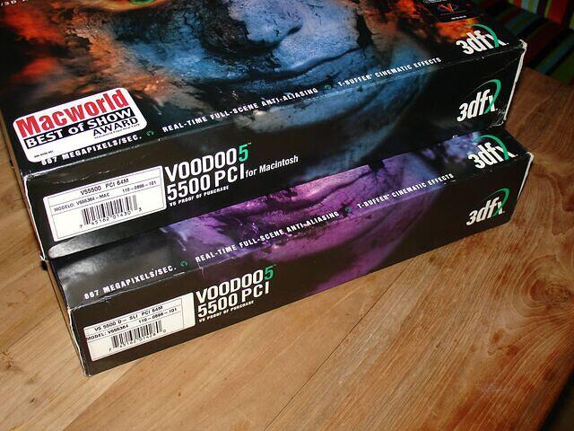 V5 5500 PCI Proof of Purchase