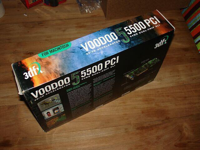 Voodoo5 5500 PCI Mac USA Banner top