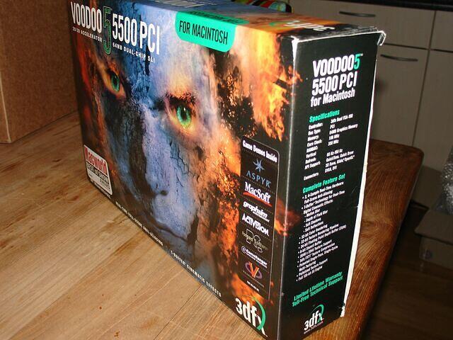 Voodoo5 5500 PCI Mac USA specs