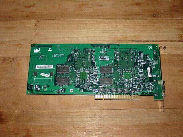 3dfx Voodoo5 5500 PCI 64MB Rev.A1 2700 USA rear