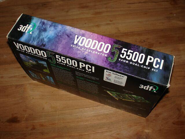 Voodoo5 5500 PCI Banner top