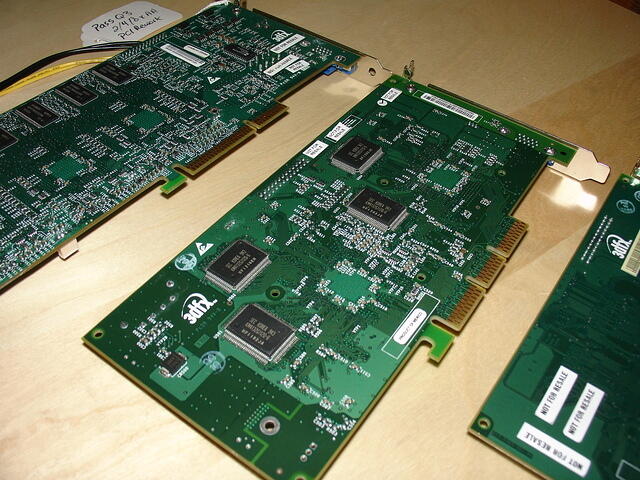 My 3dfx Proto Trio show'n thier NOT FOR RESALE Decails