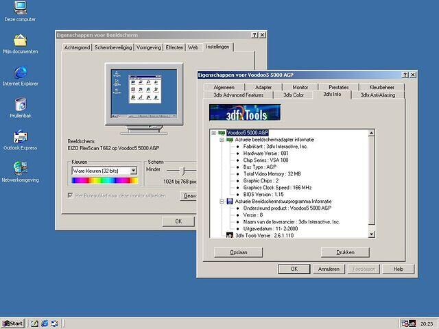 3dfx Voodoo 5 5000 AGP 32MB Rev.A0 3700 Returns to action 2007!