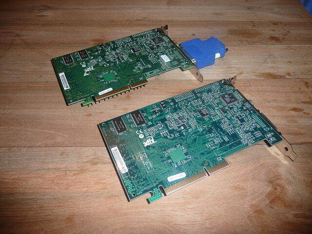 V3 3500 TV SI 166Mhz above V3 3500 TV 183Mhz Below Rear side comparison.JPG