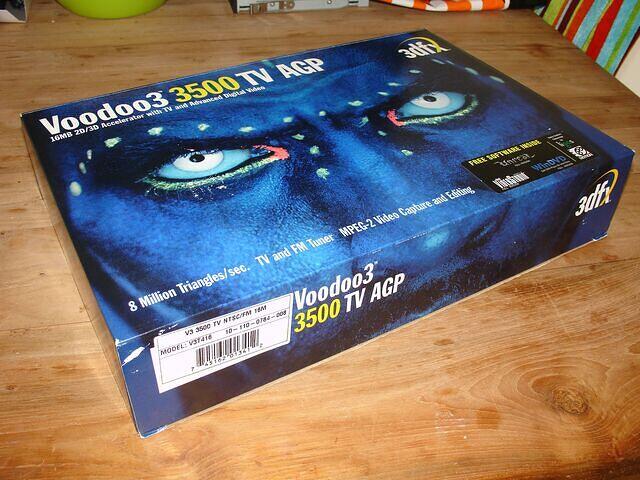3dfx Voodoo3 3500 TV AGP USA  Proof of Purchase