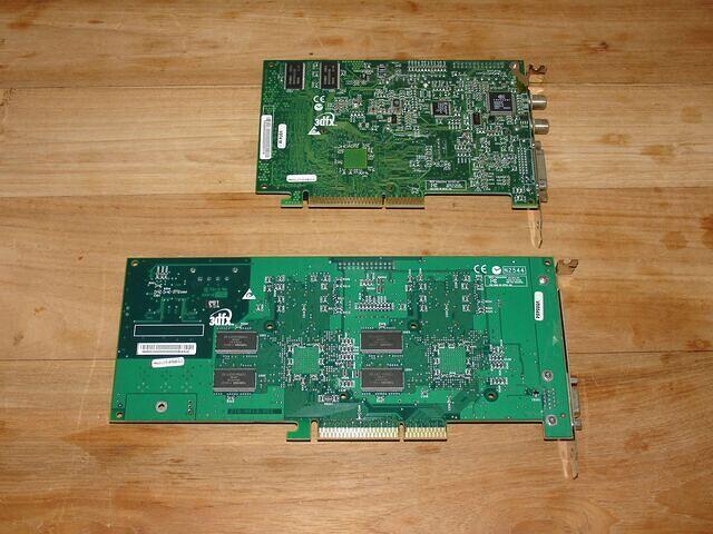 3dfx V3 3500 TV AGP USA & 3dfx V5 5500 AGP USA rear