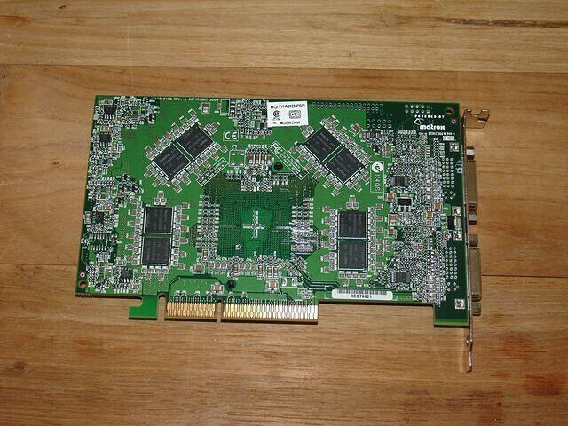Matrox Parhelia AGP 256MB 256Bit DDR Rev.A 0105 rear