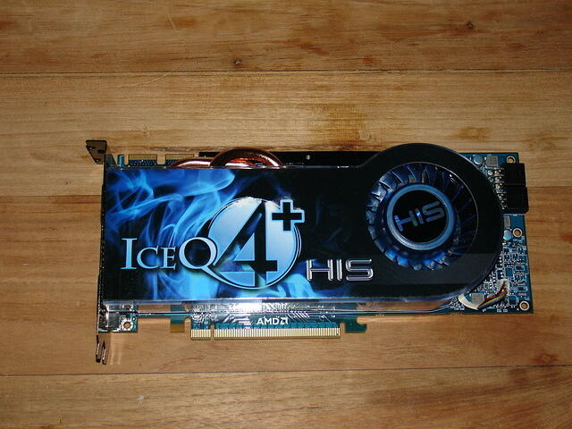 HIS Radeon HD 4870 ICEQ4+ PCI-E 1024MB 256Bit GDDR5 Rev.A2 0915 top