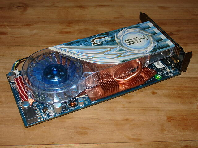 HD 3850 ICEQ3 Turbo AGP heatpipe & VRM heatsink