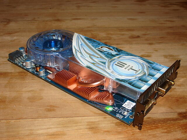 HD 3850 ICEQ3 Turbo AGP heatpipe & backplate closeup