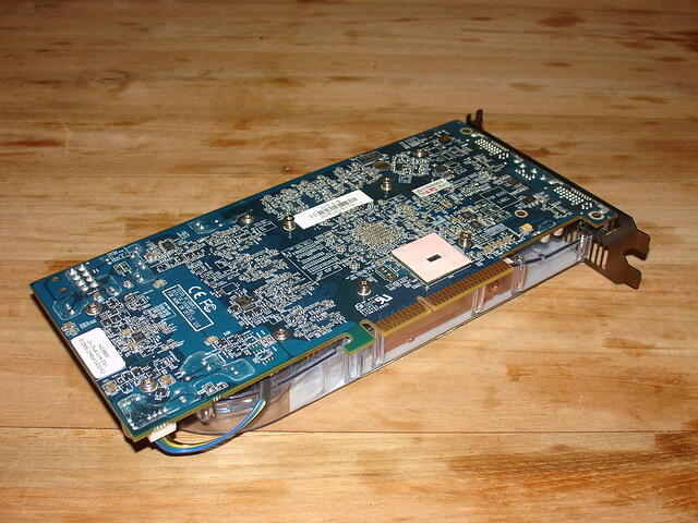 HD 3850 ICEQ3 Turbo AGP rear angled